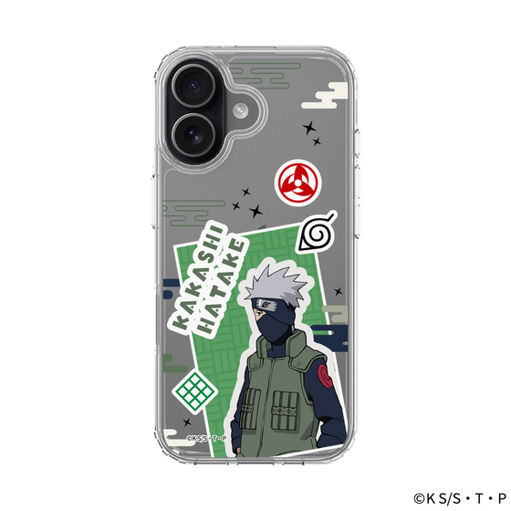 スリムプロテクションケース［ NARUTO -ナルト- 疾風伝 - ステッカー - はたけカカシ ］