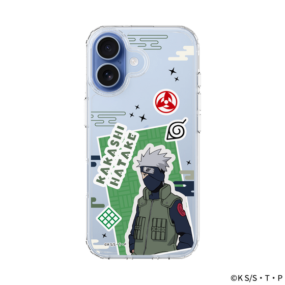スリムプロテクションケース［ NARUTO -ナルト- 疾風伝 - ステッカー - はたけカカシ ］