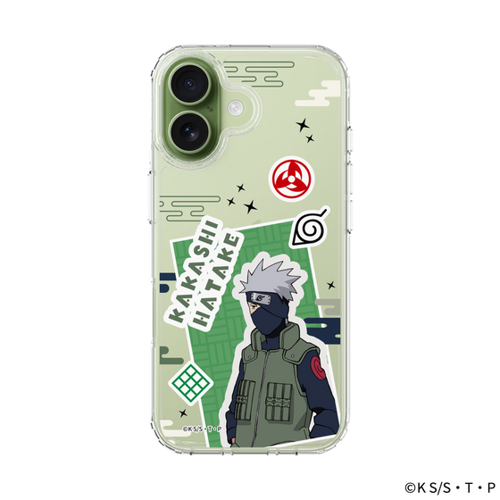 スリムプロテクションケース［ NARUTO -ナルト- 疾風伝 - ステッカー - はたけカカシ ］