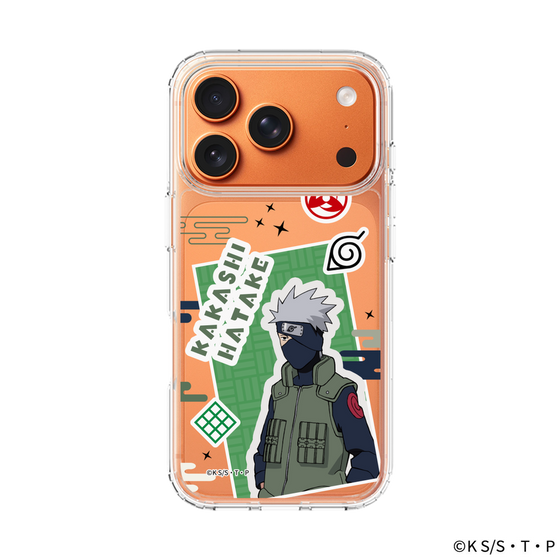 スリムプロテクションケース［ NARUTO -ナルト- 疾風伝 - ステッカー - はたけカカシ ］