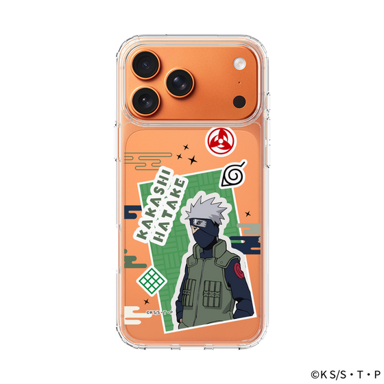 スリムプロテクションケース［ NARUTO -ナルト- 疾風伝 - ステッカー - はたけカカシ ］