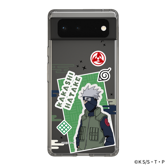 スリムプロテクションケース［ NARUTO -ナルト- 疾風伝 - ステッカー - はたけカカシ ］
