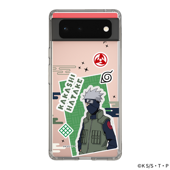 スリムプロテクションケース［ NARUTO -ナルト- 疾風伝 - ステッカー - はたけカカシ ］
