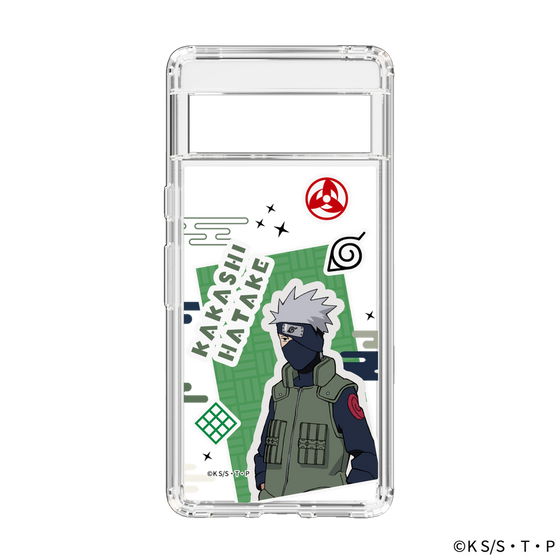 スリムプロテクションケース［ NARUTO -ナルト- 疾風伝 - ステッカー - はたけカカシ ］