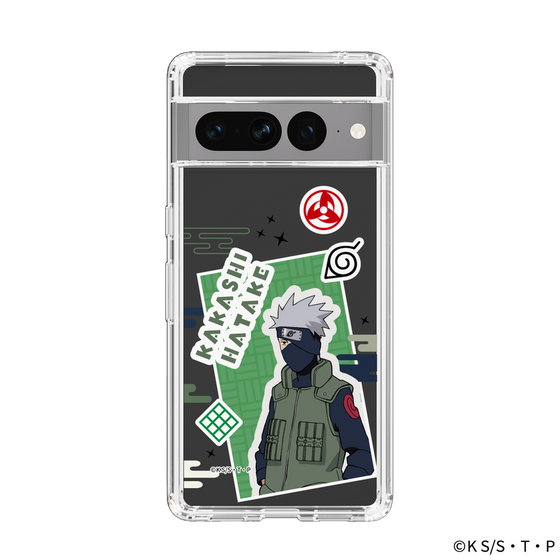 スリムプロテクションケース［ NARUTO -ナルト- 疾風伝 - ステッカー - はたけカカシ ］