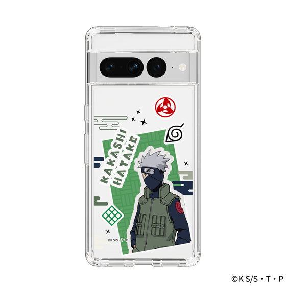 スリムプロテクションケース［ NARUTO -ナルト- 疾風伝 - ステッカー - はたけカカシ ］