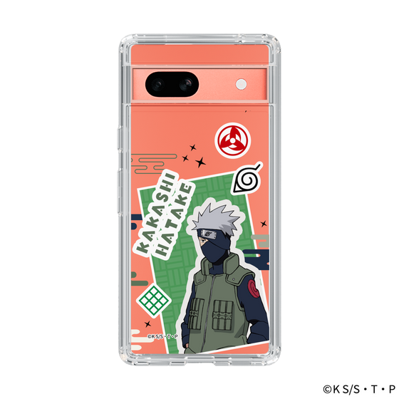 スリムプロテクションケース［ NARUTO -ナルト- 疾風伝 - ステッカー - はたけカカシ ］