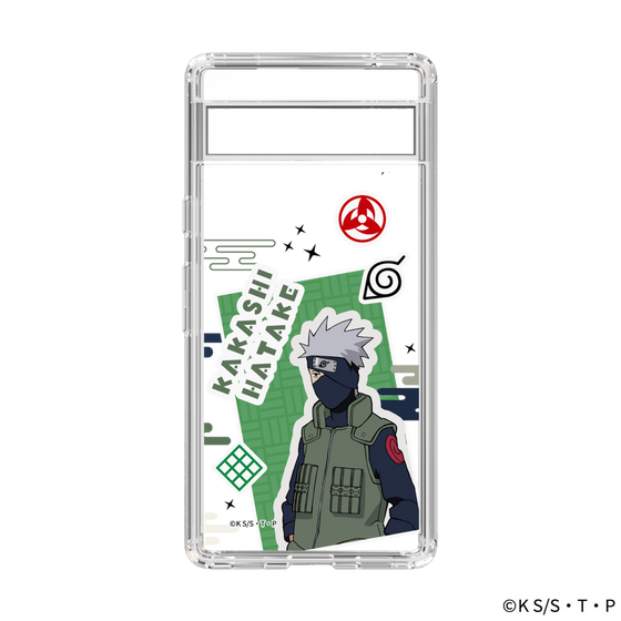 スリムプロテクションケース［ NARUTO -ナルト- 疾風伝 - ステッカー - はたけカカシ ］