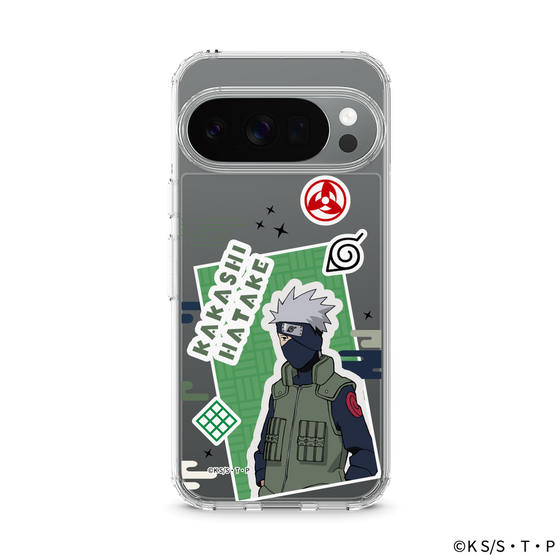 スリムプロテクションケース［ NARUTO -ナルト- 疾風伝 - ステッカー - はたけカカシ ］