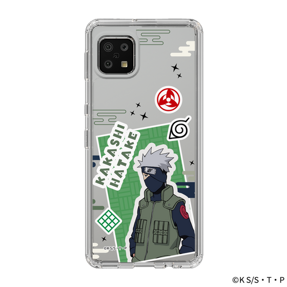 スリムプロテクションケース［ NARUTO -ナルト- 疾風伝 - ステッカー - はたけカカシ ］