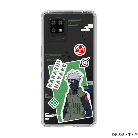 スリムプロテクションケース［ NARUTO -ナルト- 疾風伝 - ステッカー - はたけカカシ ］