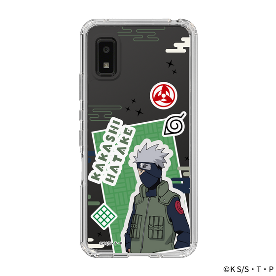 スリムプロテクションケース［ NARUTO -ナルト- 疾風伝 - ステッカー - はたけカカシ ］