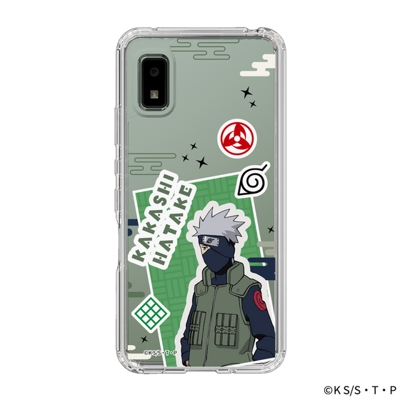 スリムプロテクションケース［ NARUTO -ナルト- 疾風伝 - ステッカー - はたけカカシ ］