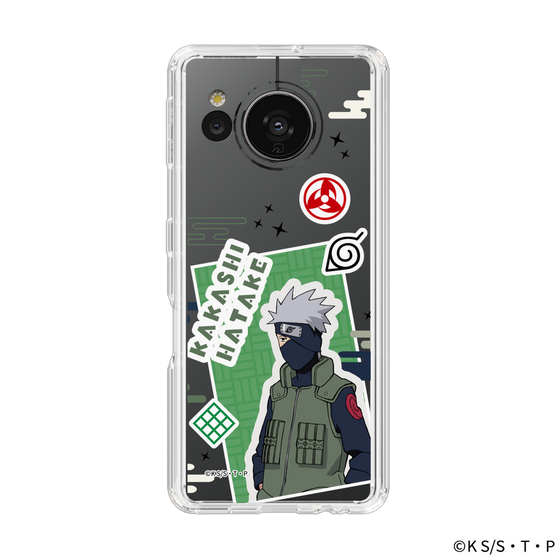 スリムプロテクションケース［ NARUTO -ナルト- 疾風伝 - ステッカー - はたけカカシ ］