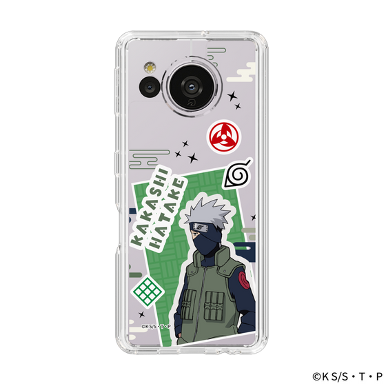 スリムプロテクションケース［ NARUTO -ナルト- 疾風伝 - ステッカー - はたけカカシ ］