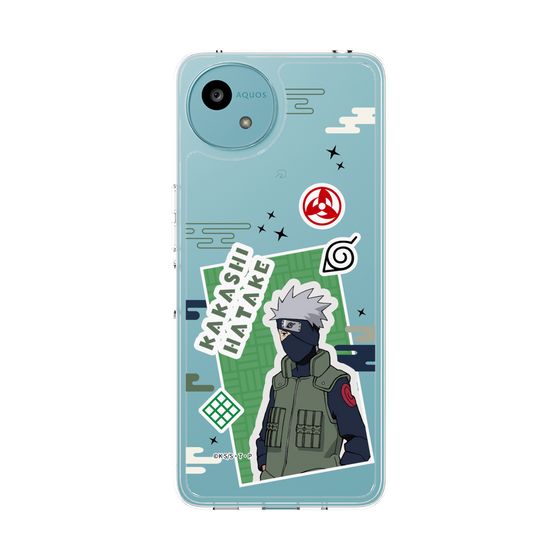 スリムプロテクションケース［ NARUTO -ナルト- 疾風伝 - ステッカー - はたけカカシ ］