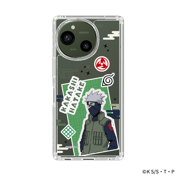 スリムプロテクションケース［ NARUTO -ナルト- 疾風伝 - ステッカー - はたけカカシ ］