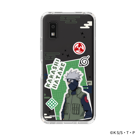 スリムプロテクションケース［ NARUTO -ナルト- 疾風伝 - ステッカー - はたけカカシ ］