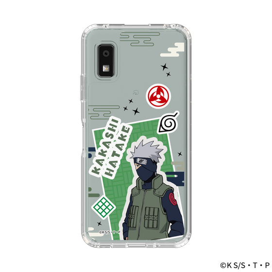 スリムプロテクションケース［ NARUTO -ナルト- 疾風伝 - ステッカー - はたけカカシ ］
