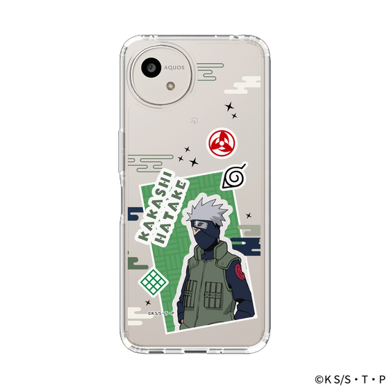 スリムプロテクションケース［ NARUTO-ナルト- 疾風伝 - ステッカー - はたけカカシ ］