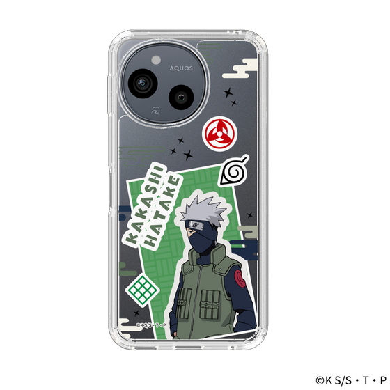 スリムプロテクションケース［ NARUTO -ナルト- 疾風伝 - ステッカー - はたけカカシ ］