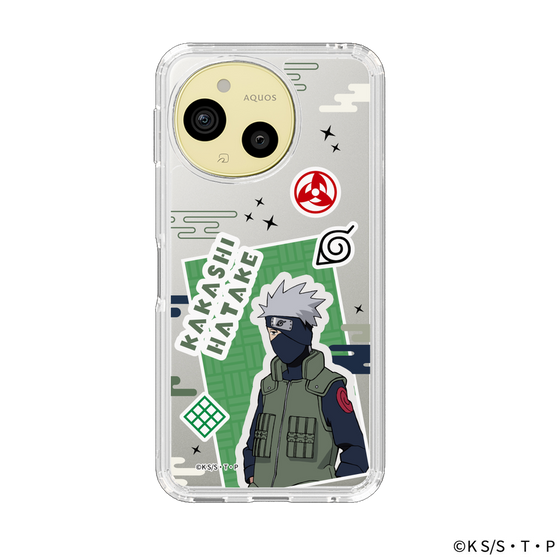 スリムプロテクションケース［ NARUTO -ナルト- 疾風伝 - ステッカー - はたけカカシ ］