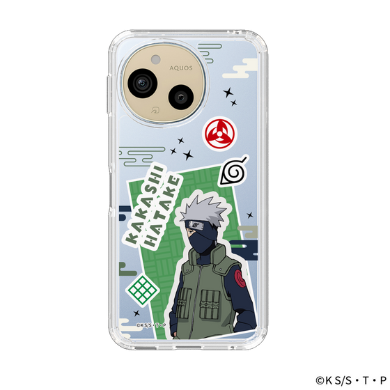 スリムプロテクションケース［ NARUTO -ナルト- 疾風伝 - ステッカー - はたけカカシ ］