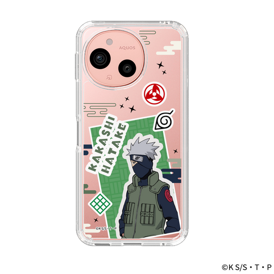 スリムプロテクションケース［ NARUTO -ナルト- 疾風伝 - ステッカー - はたけカカシ ］