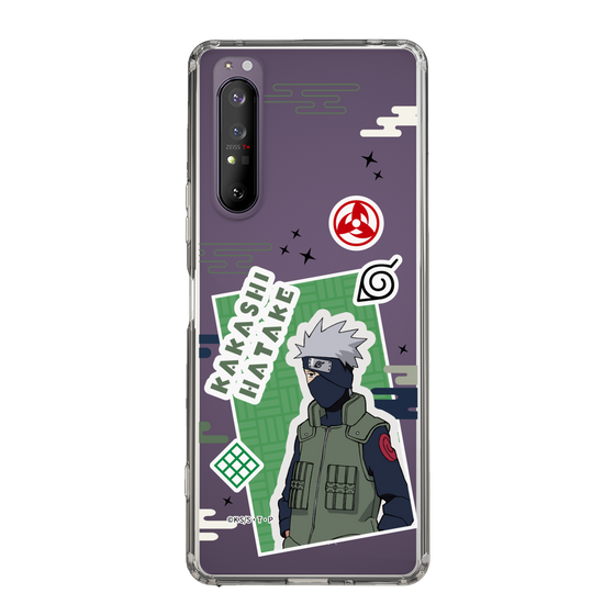 スリムプロテクションケース［ NARUTO -ナルト- 疾風伝 - ステッカー - はたけカカシ ］