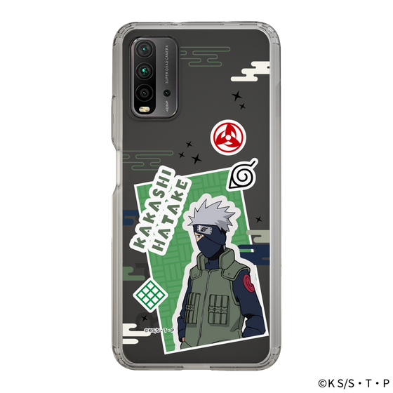 スリムプロテクションケース［ NARUTO -ナルト- 疾風伝 - ステッカー - はたけカカシ ］