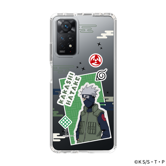 スリムプロテクションケース［ NARUTO -ナルト- 疾風伝 - ステッカー - はたけカカシ ］