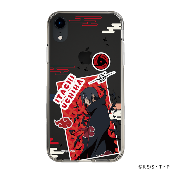 スリムプロテクションケース［ NARUTO-ナルト- 疾風伝 - ステッカー - うちはイタチ ］