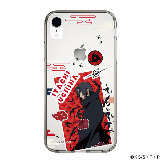 スリムプロテクションケース［ NARUTO -ナルト- 疾風伝 - ステッカー - うちはイタチ ］