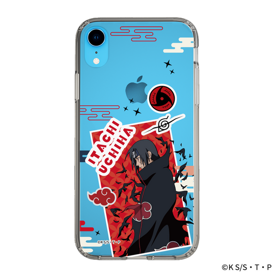 スリムプロテクションケース［ NARUTO -ナルト- 疾風伝 - ステッカー - うちはイタチ ］