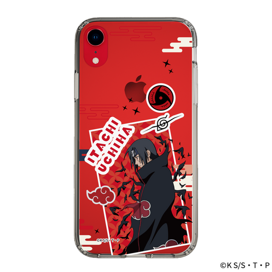 スリムプロテクションケース［ NARUTO -ナルト- 疾風伝 - ステッカー - うちはイタチ ］