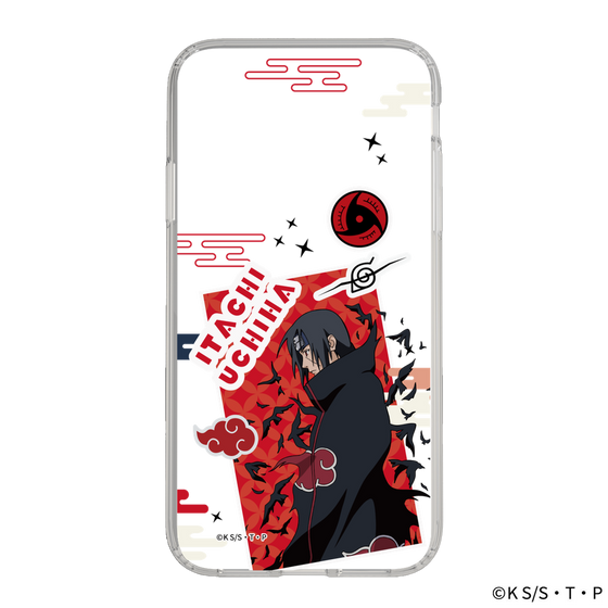 スリムプロテクションケース［ NARUTO -ナルト- 疾風伝 - ステッカー - うちはイタチ ］