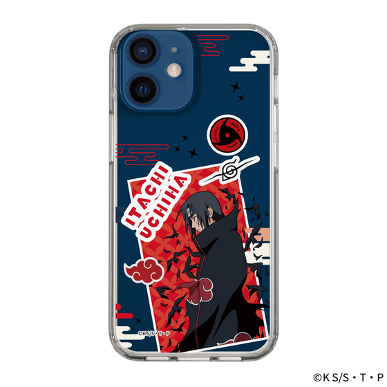 スリムプロテクションケース［ NARUTO-ナルト- 疾風伝 - ステッカー - うちはイタチ ］