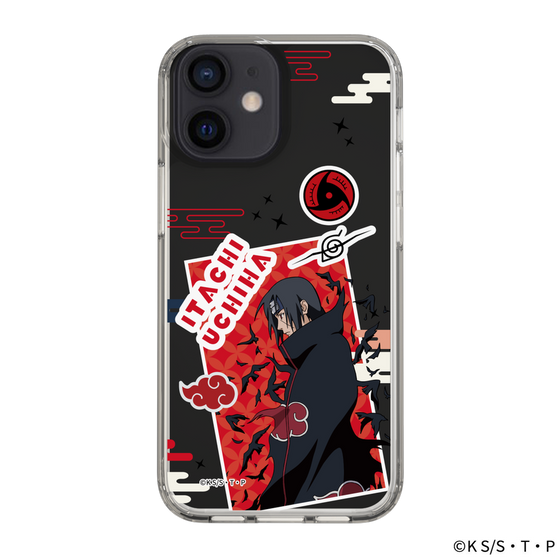 スリムプロテクションケース［ NARUTO -ナルト- 疾風伝 - ステッカー - うちはイタチ ］