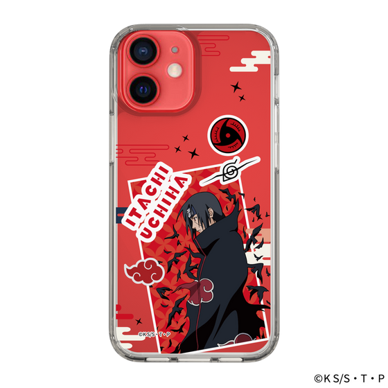 スリムプロテクションケース［ NARUTO -ナルト- 疾風伝 - ステッカー - うちはイタチ ］