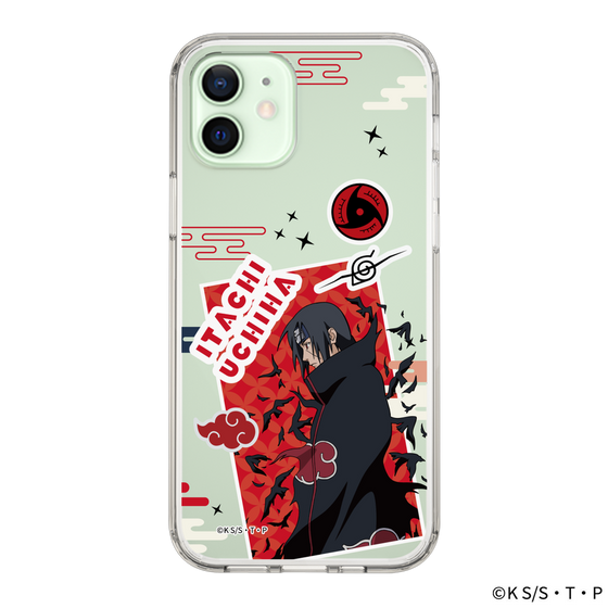 スリムプロテクションケース［ NARUTO-ナルト- 疾風伝 - ステッカー - うちはイタチ ］