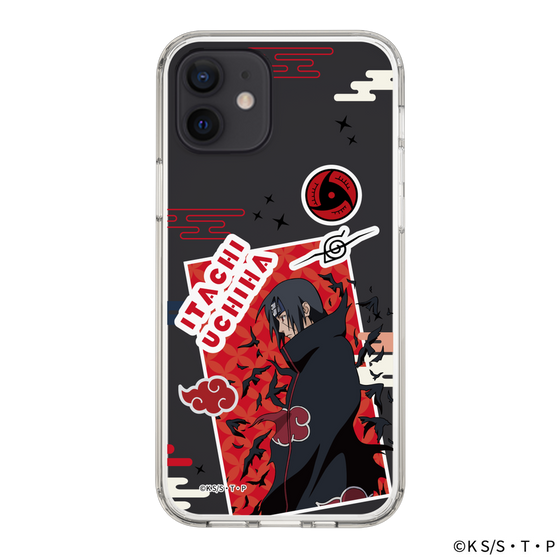 スリムプロテクションケース［ NARUTO -ナルト- 疾風伝 - ステッカー - うちはイタチ ］