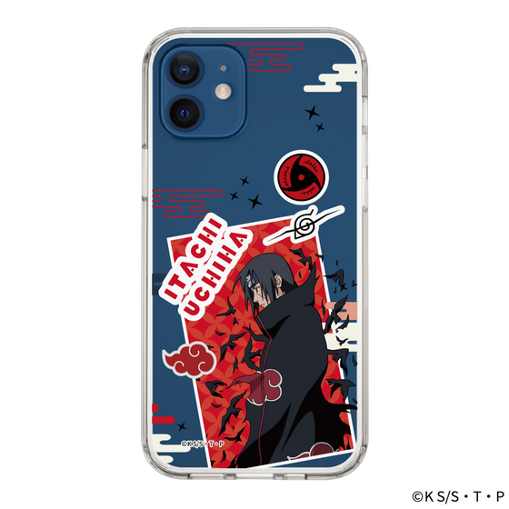 スリムプロテクションケース［ NARUTO -ナルト- 疾風伝 - ステッカー - うちはイタチ ］