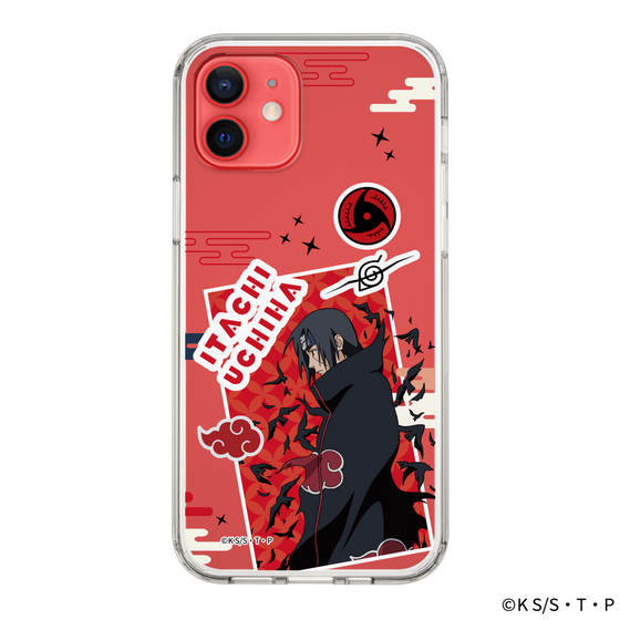 スリムプロテクションケース［ NARUTO -ナルト- 疾風伝 - ステッカー - うちはイタチ ］