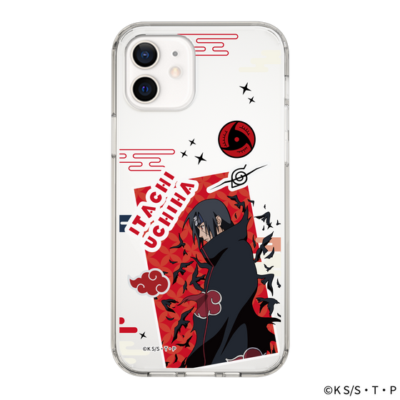 スリムプロテクションケース［ NARUTO -ナルト- 疾風伝 - ステッカー - うちはイタチ ］