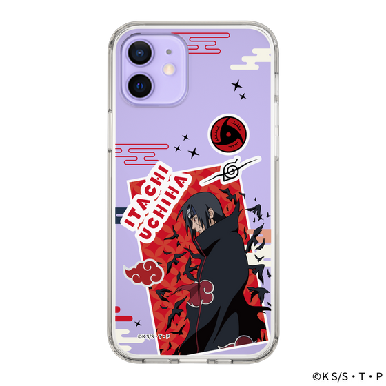 スリムプロテクションケース［ NARUTO -ナルト- 疾風伝 - ステッカー - うちはイタチ ］