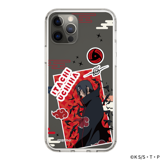 スリムプロテクションケース［ NARUTO -ナルト- 疾風伝 - ステッカー - うちはイタチ ］