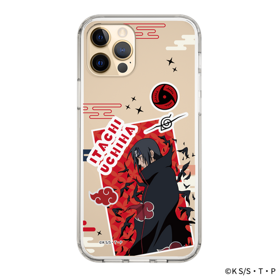 スリムプロテクションケース［ NARUTO -ナルト- 疾風伝 - ステッカー - うちはイタチ ］