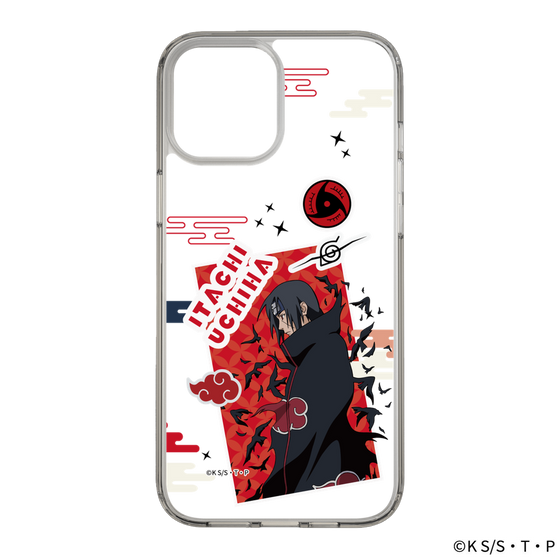 スリムプロテクションケース［ NARUTO -ナルト- 疾風伝 - ステッカー - うちはイタチ ］