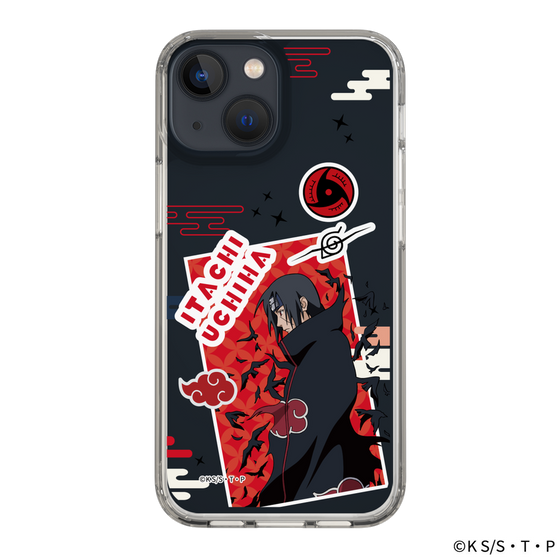 スリムプロテクションケース［ NARUTO -ナルト- 疾風伝 - ステッカー - うちはイタチ ］