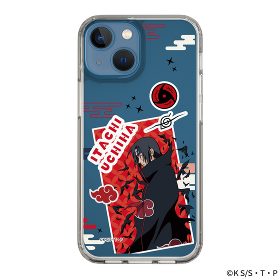 スリムプロテクションケース［ NARUTO -ナルト- 疾風伝 - ステッカー - うちはイタチ ］